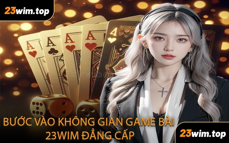 Bước Vào Không Gian Game Bài 23WIM Đẳng Cấp