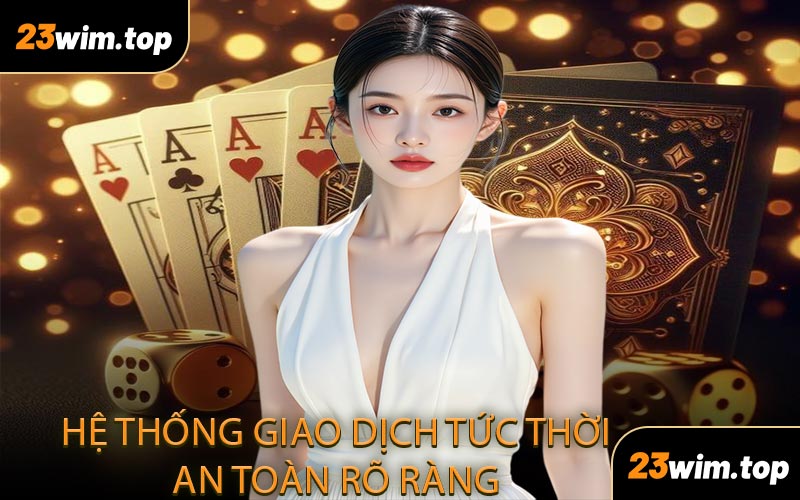 Hệ Thống Giao Dịch Tức Thời An Toàn Rõ Ràng