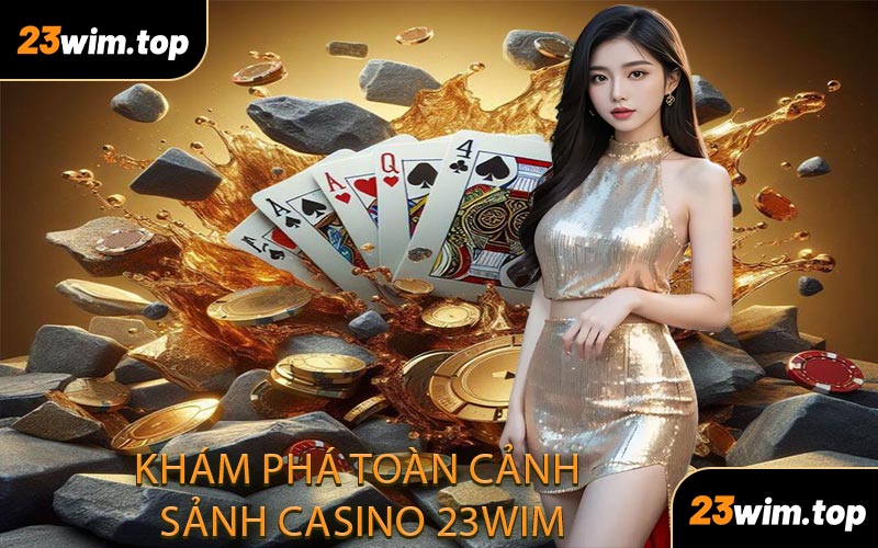 Khám phá toàn cảnh sảnh casino 23WIM