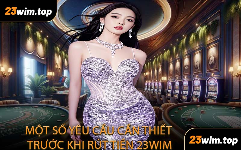 Một Số Yêu Cầu Cần Thiết Trước Khi Rút Tiền 23WIM