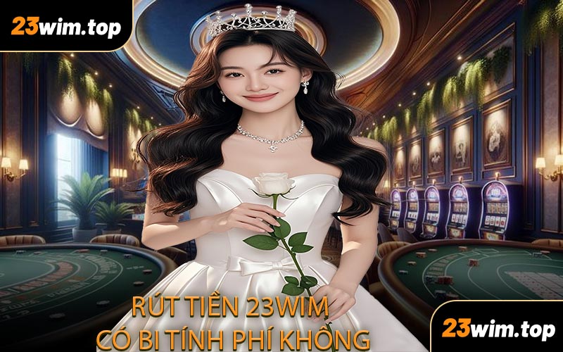 Rút tiền 23WIM có bị tính phí không