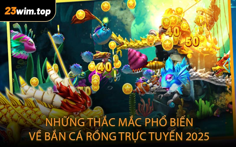 Những thắc mắc phổ biến về bắn cá rồng trực tuyến 2025