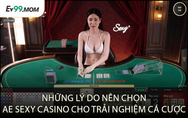 Những Lý Do Nên Chọn AE Sexy Casino Cho Trải Nghiệm Cá Cược